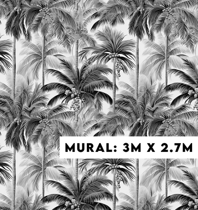 THE ICON EDIT - BLACK & WHITE Wallpaper Pattern No 64511
