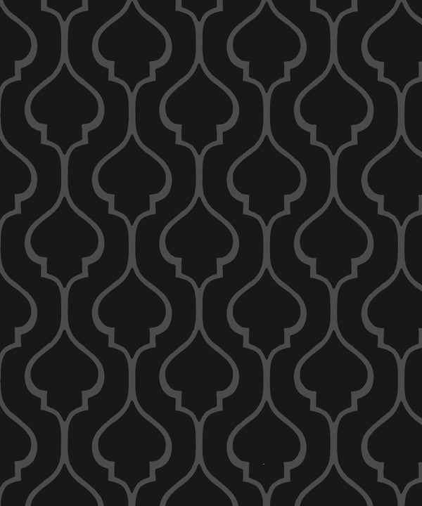 THE ICON EDIT - BLACK & WHITE Wallpaper Pattern No 24502