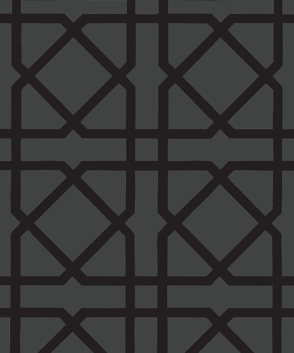 THE ICON EDIT - BLACK & WHITE Wallpaper Pattern No 24510