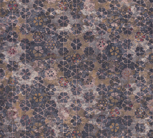 ABSTRACT FLORAL Wallpaper Pattern No 37391-1
