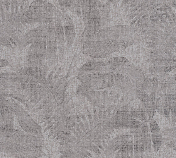 GREY TROPICAL Wallpaper Pattern No 37396-1