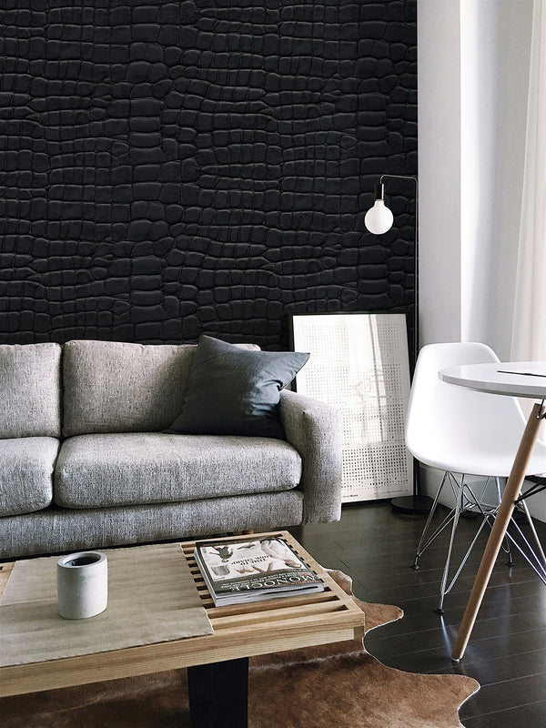 THE ICON EDIT - BLACK & WHITE Wallpaper Pattern No 64504