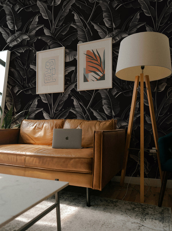 THE ICON EDIT - BLACK & WHITE Wallpaper Pattern No 64510
