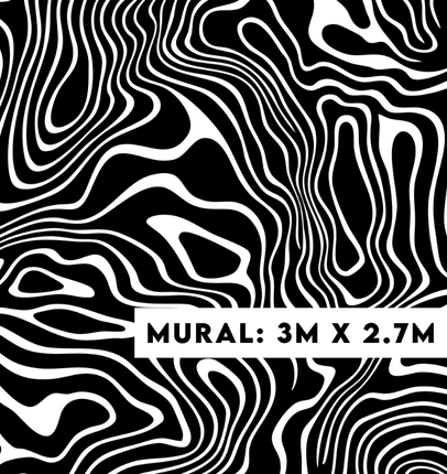 THE ICON EDIT - BLACK & WHITE Wallpaper Pattern No 64507