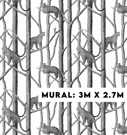 THE ICON EDIT - BLACK & WHITE Wallpaper Pattern No 64509