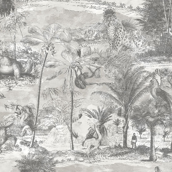 BRAND MCKENZIE Wallpaper Pattern No BMTD001/04C - Animal Islands