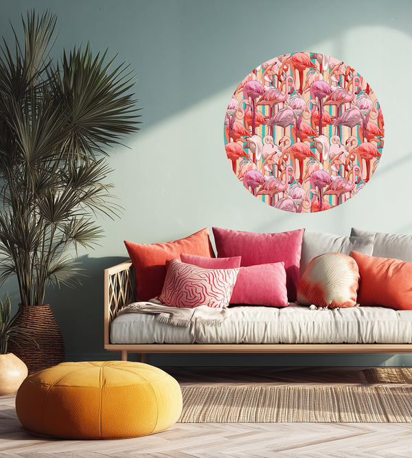 Annah Stretton - Flamingo Circle Mural