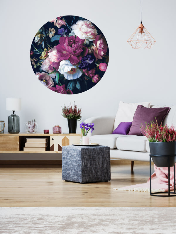 Annah Stretton - Petal Chorus Circle Mural