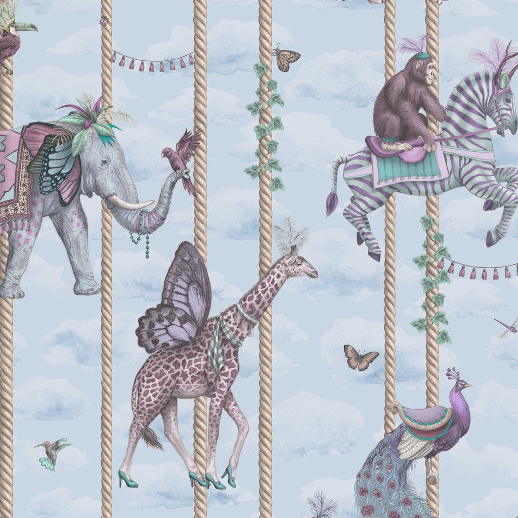 BRAND MCKENZIE Wallpaper Pattern No BMCF003/04A - Carousel