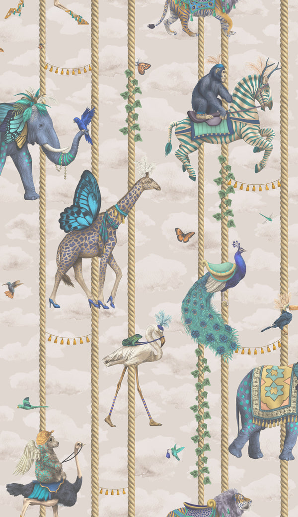 BRAND MCKENZIE Wallpaper Pattern No BMCF003/04B - Carousel