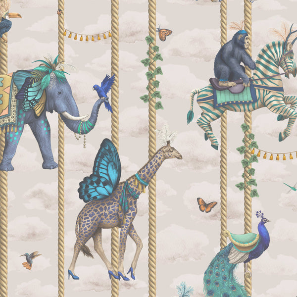 BRAND MCKENZIE Wallpaper Pattern No BMCF003/04B - Carousel