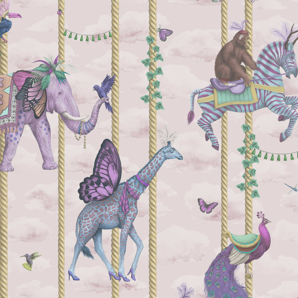 BRAND MCKENZIE Wallpaper Pattern No BMCF003/04C - Carousel