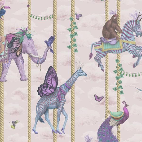 BRAND MCKENZIE Wallpaper Pattern No BMCF003/04C - Carousel