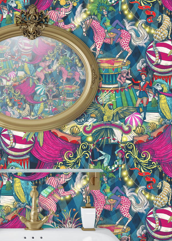 BRAND MCKENZIE Wallpaper Pattern No BMCF003/06A - Funfair