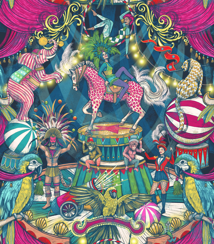 BRAND MCKENZIE Wallpaper Pattern No BMCF003/06A - Funfair