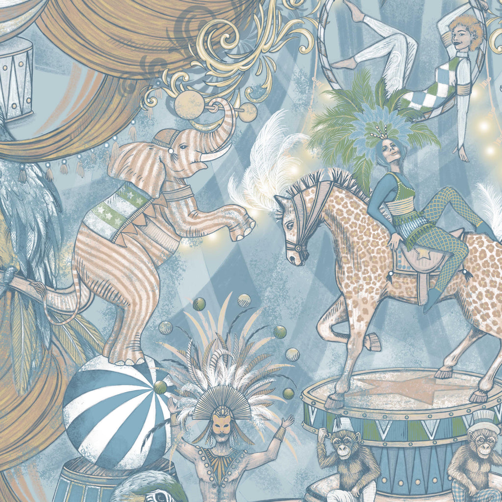 BRAND MCKENZIE Wallpaper Pattern No BMCF003/06B - Funfair