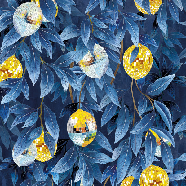 BRAND MCKENZIE Wallpaper Pattern No BMGI006/04C - Disco Lemons