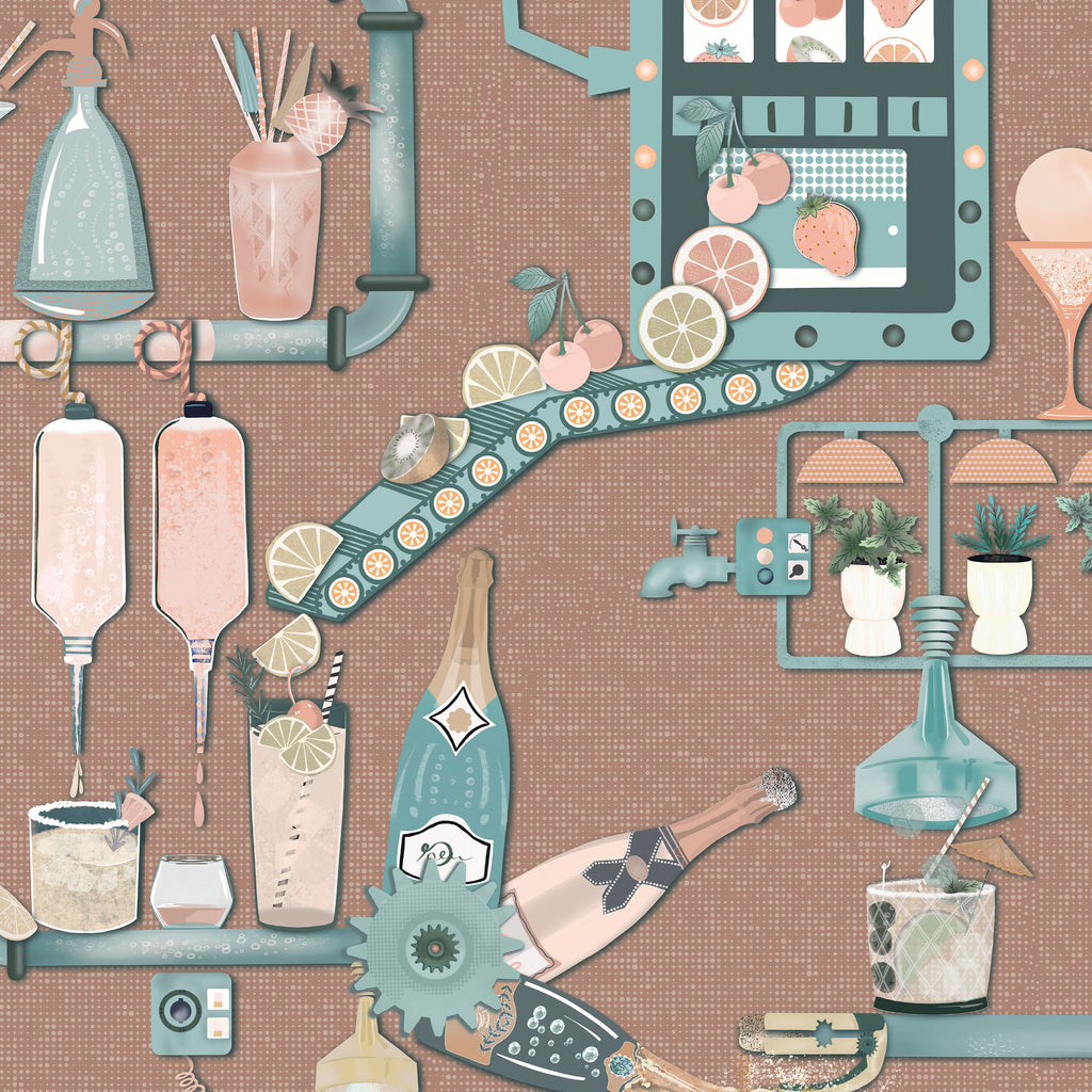 BRAND MCKENZIE Wallpaper Pattern No BMGI006/05A - Liquid Lab