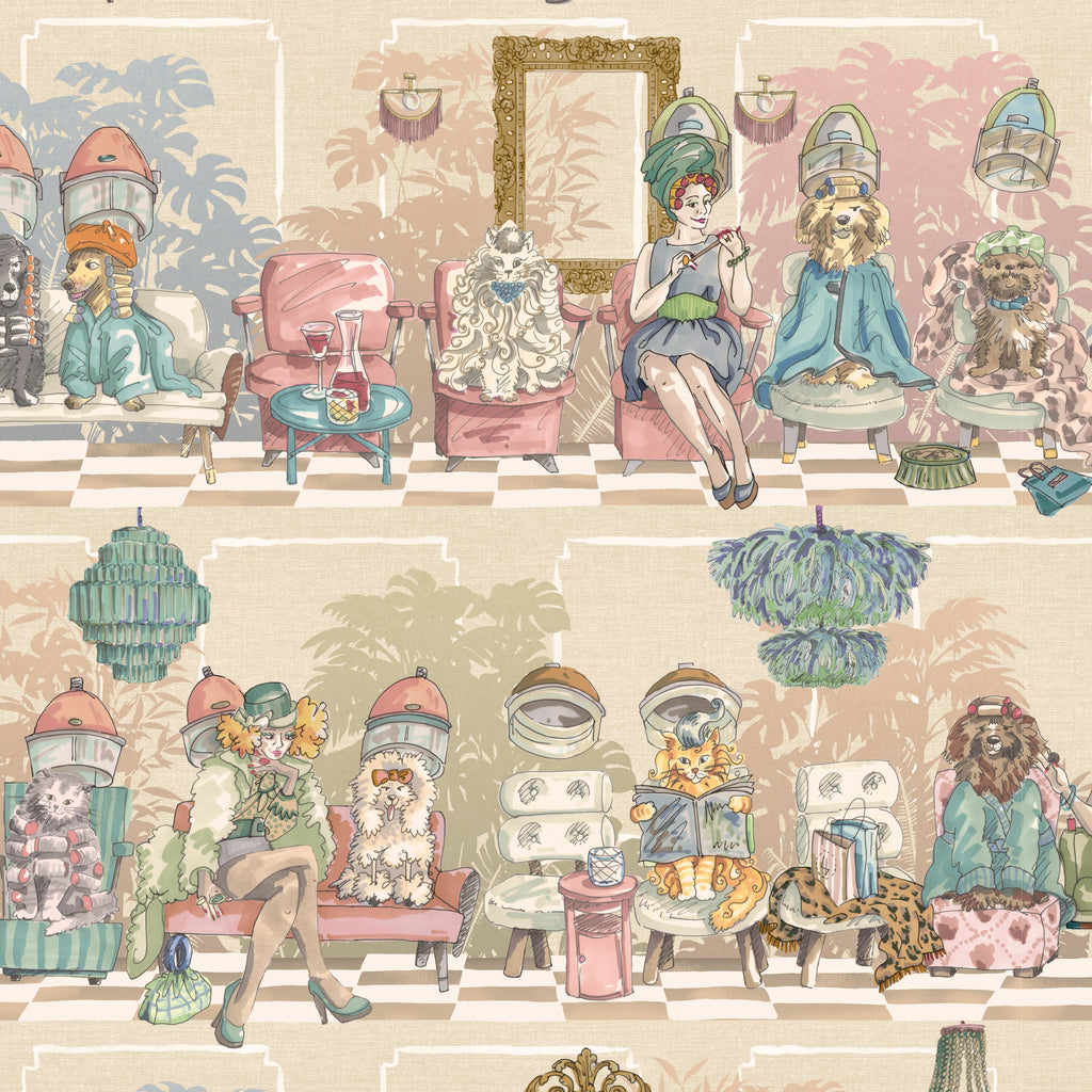 BRAND MCKENZIE Wallpaper Pattern No BMGI006/10C - The Parlour