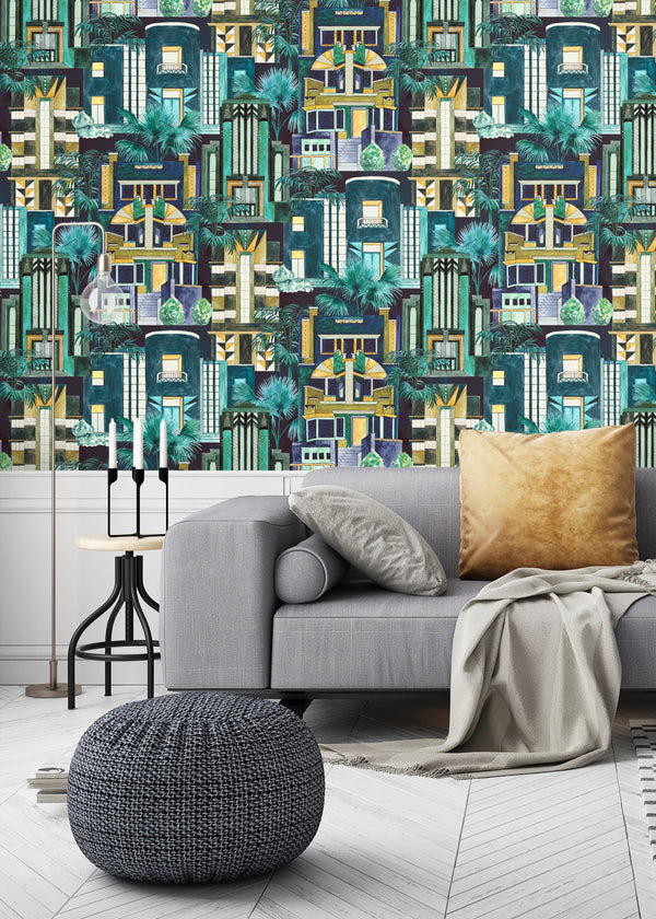 BRAND MCKENZIE Wallpaper Pattern No BMHD002/02A - Downtown Deco