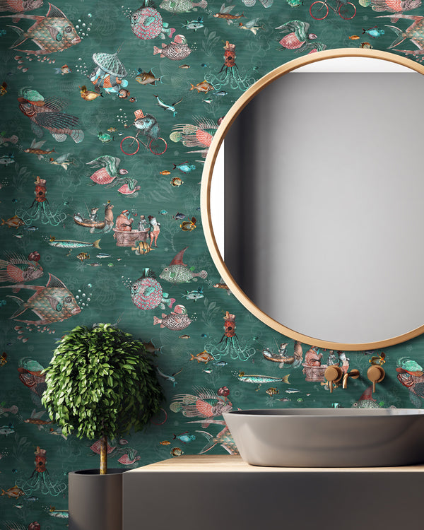 BRAND MCKENZIE Wallpaper Pattern No BMHD002/07E - Sea Life