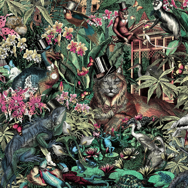 BRAND MCKENZIE Wallpaper Pattern No BMPP004/05B - Jungle Life