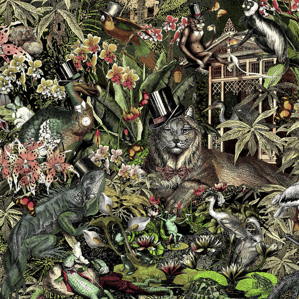 BRAND MCKENZIE Wallpaper Pattern No BMPP004/05C - Jungle Life