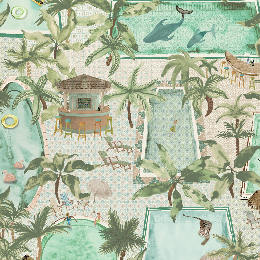 BRAND MCKENZIE Wallpaper Pattern No BMPP004/06A - Lido
