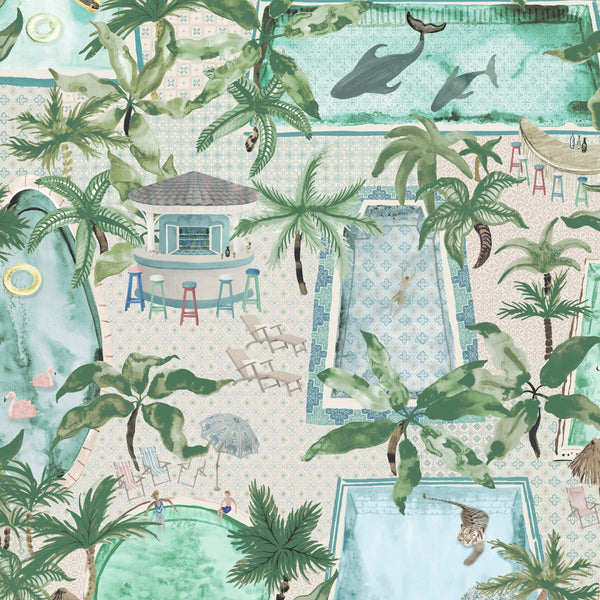 BRAND MCKENZIE Wallpaper Pattern No BMPP004/06B - Lido