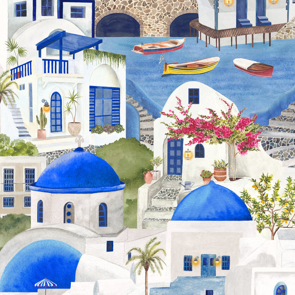BRAND MCKENZIE Wallpaper Pattern No BMPP004/08A - The Mediterranean