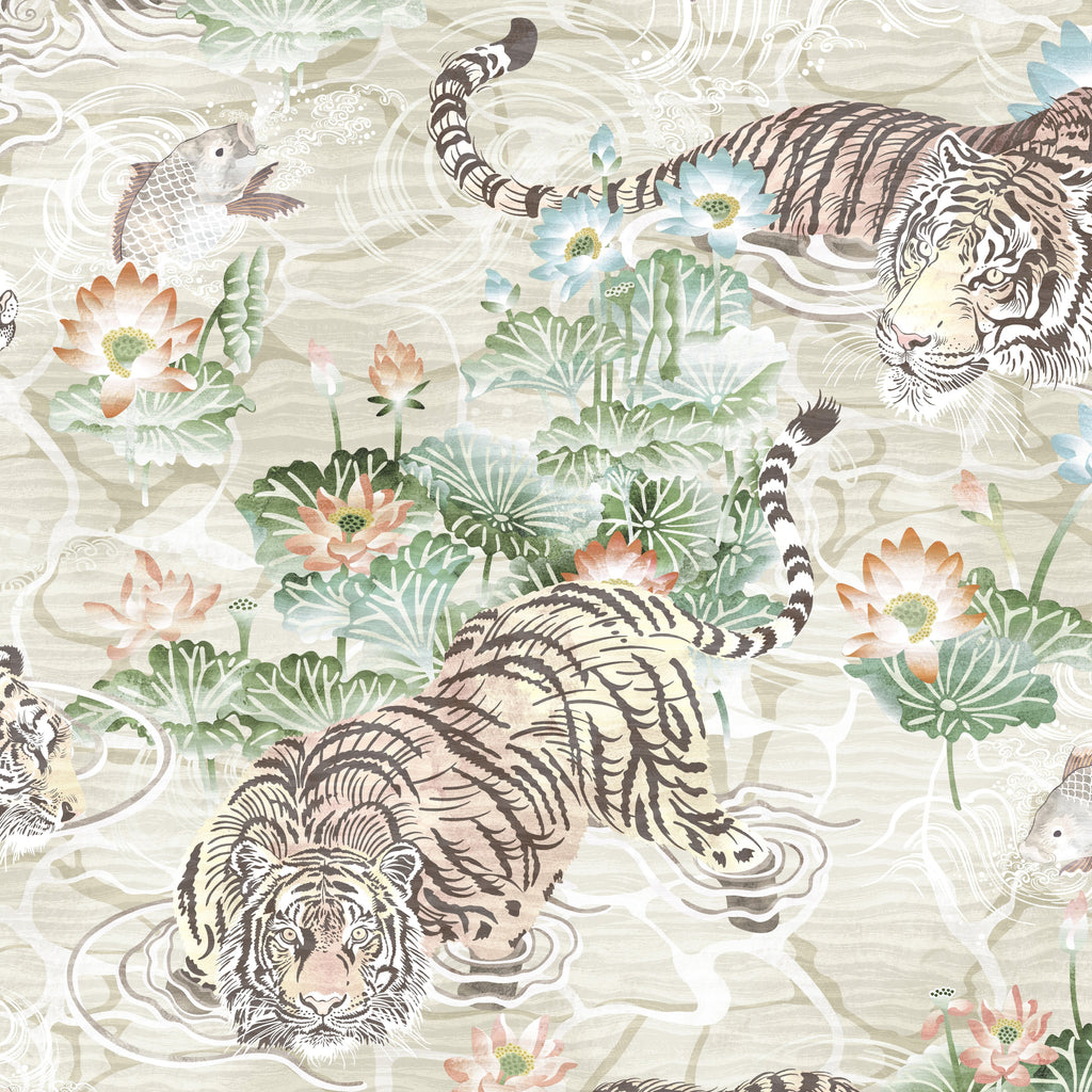BRAND MCKENZIE Wallpaper Pattern No BMPP004/09C - Tiger Lily