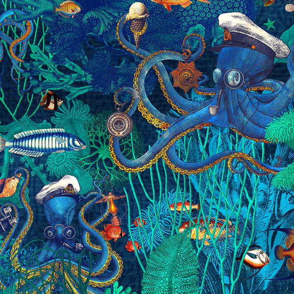 BRAND MCKENZIE Wallpaper Pattern No BMWL005/06F - Octopus