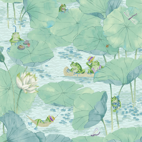 BRAND MCKENZIE Wallpaper Pattern No BMWL005/07A - Pond Life