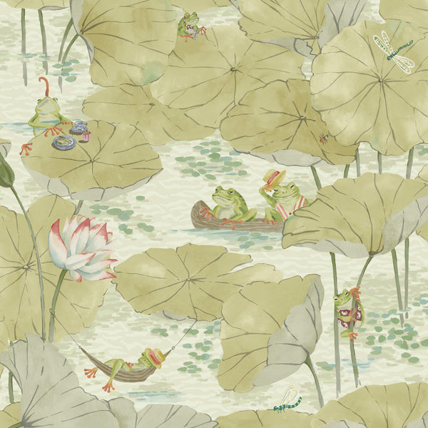 BRAND MCKENZIE Wallpaper Pattern No BMWL005/07B - Pond Life