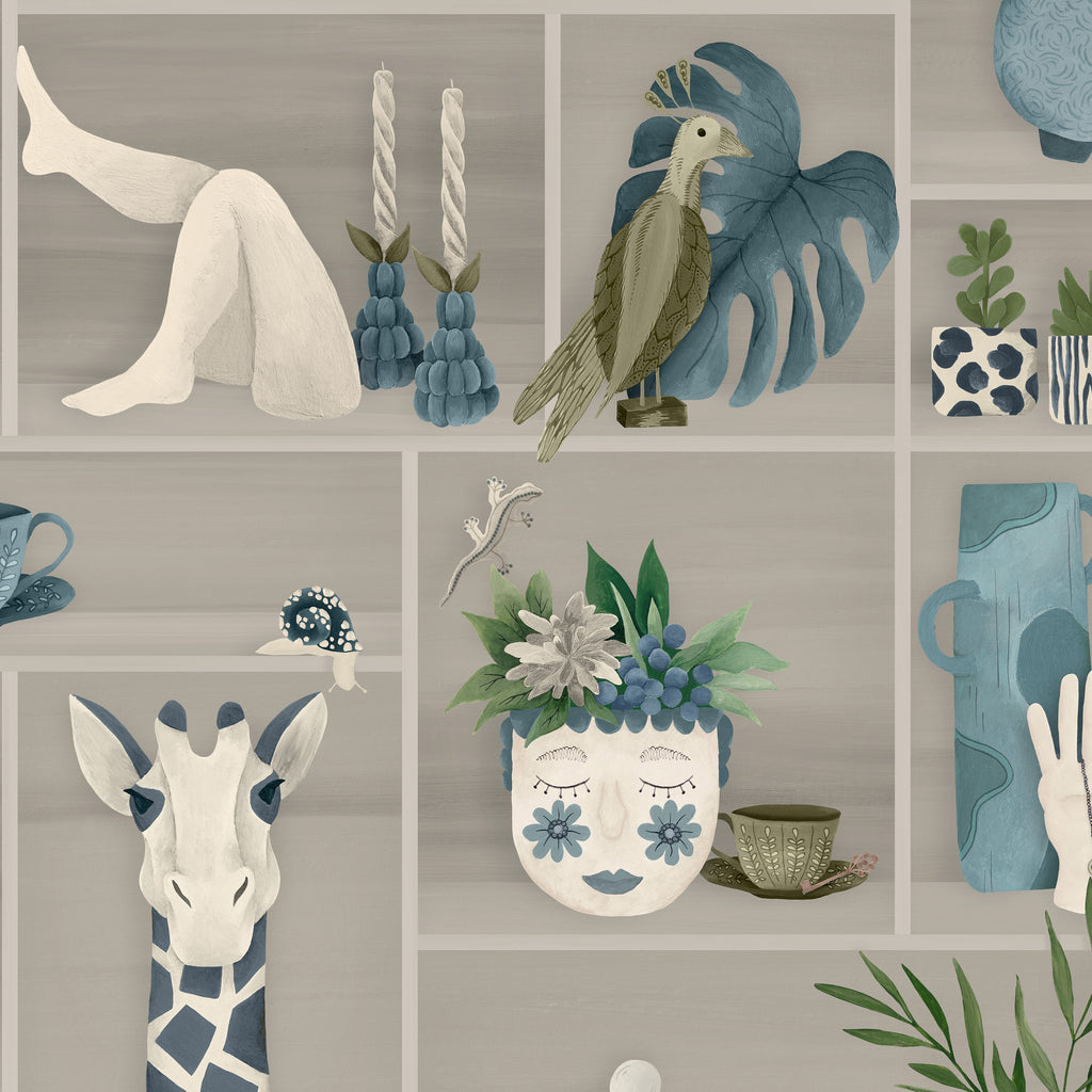 BRAND MCKENZIE Wallpaper Pattern No BMWL005/10C - The Cabinet