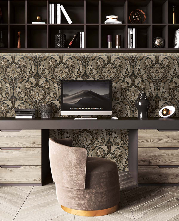 THE GENTLEMAN Wallpaper Pattern No CL70007