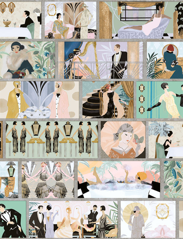 BRAND MCKENZIE Wallpaper Pattern No BMHD002/01A - Charleston Tower