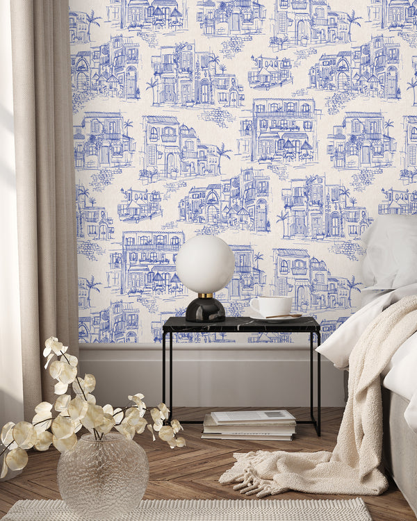 BRAND MCKENZIE Wallpaper Pattern No BMPP004/01B - Charming Lanes