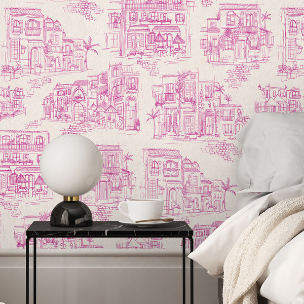 BRAND MCKENZIE Wallpaper Pattern No BMPP004/01C - Charming Lanes