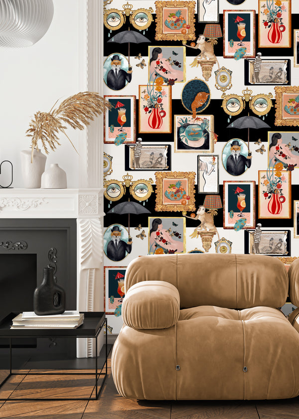 BRAND MCKENZIE Wallpaper Pattern No BMWL005/03A - Connecting Frames