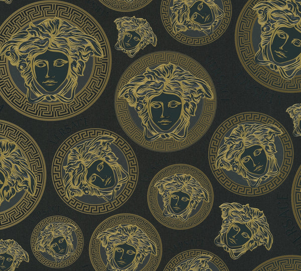 VERSACE V Wallpaper Pattern No 38611-7