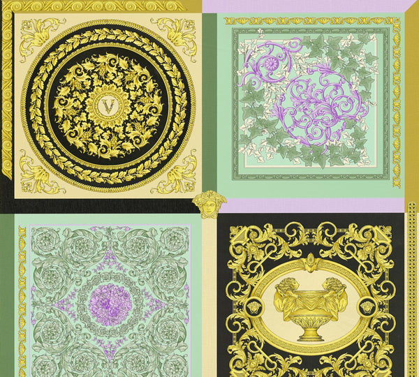 VERSACE V Wallpaper Pattern No 38704-1