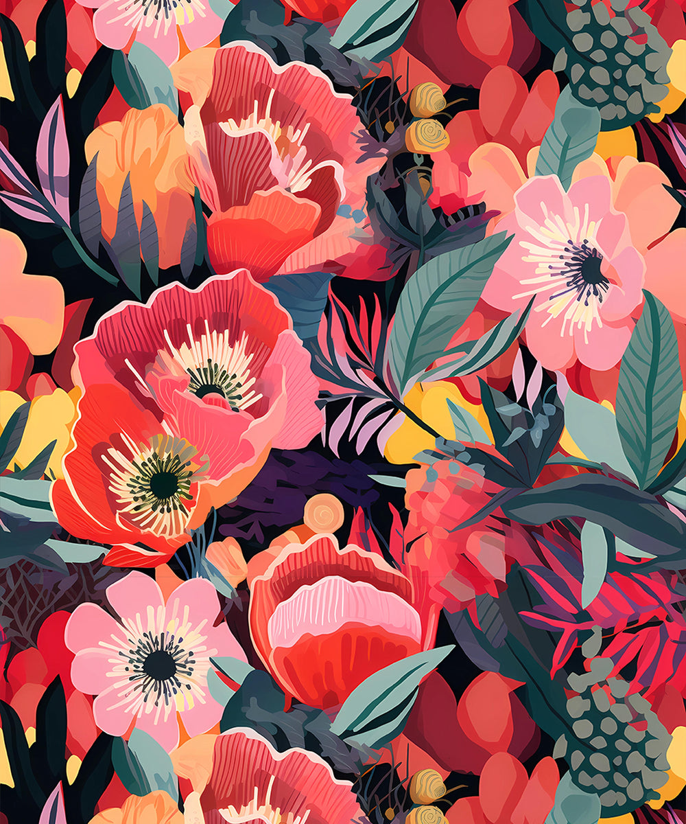 HEY POPPIT Wallpaper Pattern No - KAYLA (64131, 64132, 64133 ...