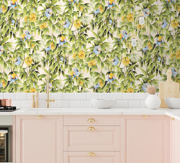 BRAND MCKENZIE Wallpaper Pattern No BMGI006/04A - Disco Lemons
