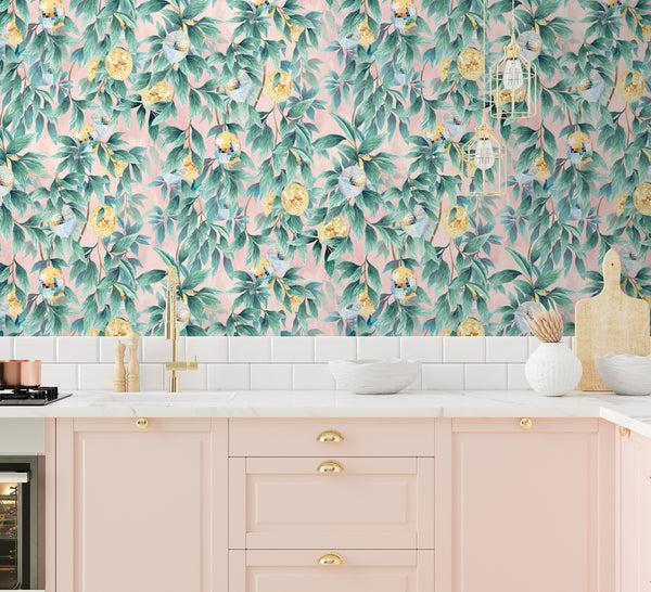 BRAND MCKENZIE Wallpaper Pattern No BMGI006/04D - Disco Lemons