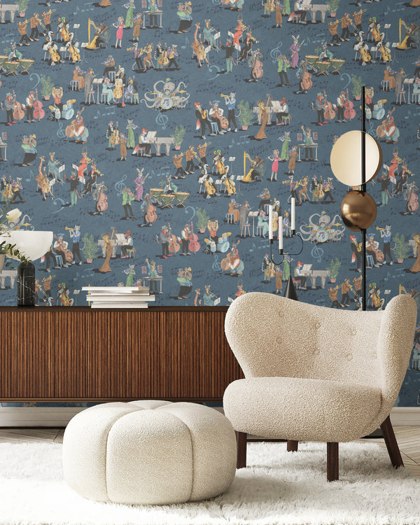 BRAND MCKENZIE Wallpaper Pattern No BMPP004/04C - Instrumental