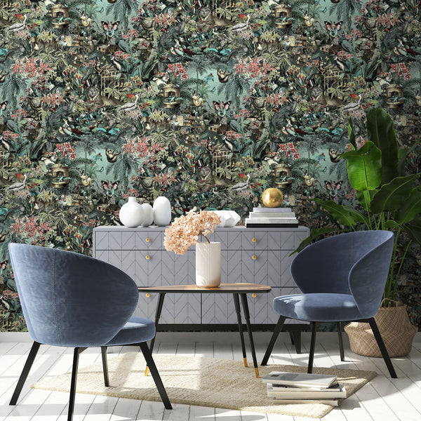 BRAND MCKENZIE Wallpaper Pattern No BMPP004/05A - Jungle Life