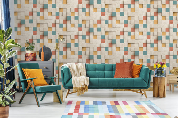 ARTIFICE Wallpaper Pattern No M80101