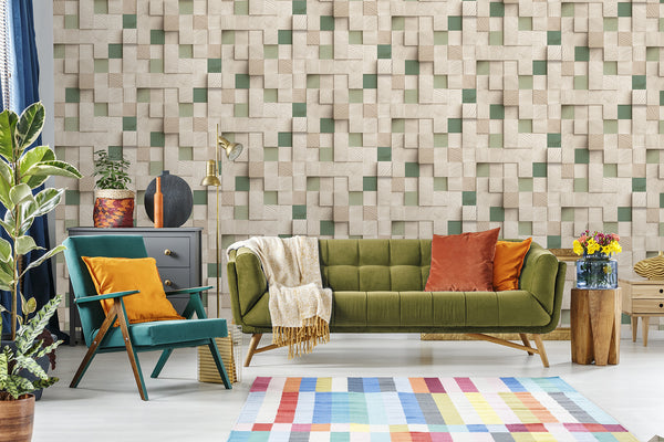 ARTIFICE Wallpaper Pattern No M80104