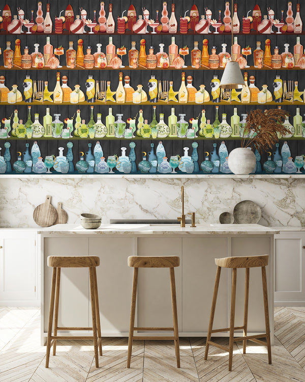 BRAND MCKENZIE Wallpaper Pattern No BMPP004/07A - Mixology